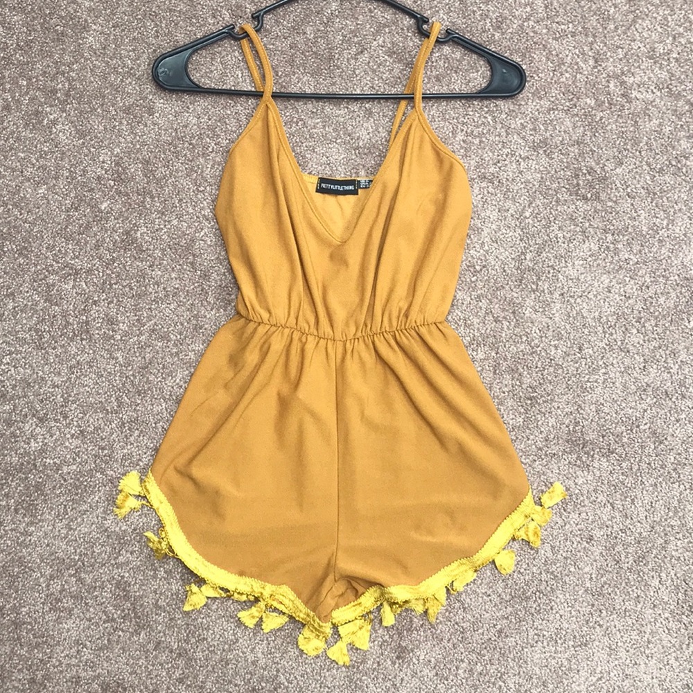 MUSTARD ROMPER